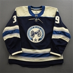 Angle, Tyler<br>Third Set 1 - Game-Issued (GI)<br>Columbus Blue Jackets 2021-22<br>#39 Size: 56