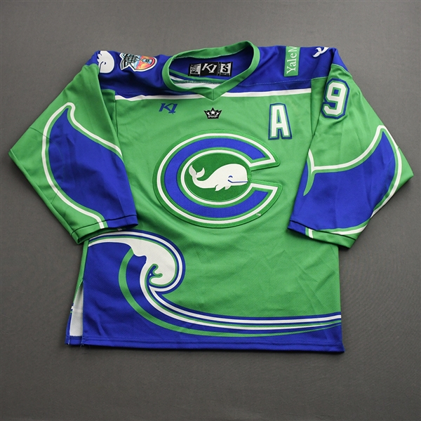 Anderson, Kaycie<br>Green Set 1 w/A <br>Connecticut Whale 2021-22<br>#9 Size: SM