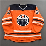 Draisaitl, Leon<br>Orange Set 1<br>Edmonton Oilers 2021-22<br>#29Size: 58