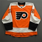 Brassard, Derick<br>Orange Set 2<br>Philadelphia Flyers 2021-22<br>#19 Size: 56