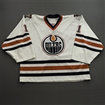 Conklin, Ty *<br>White 1st Regular Season GI<br>Edmonton Oilers 2002-03<br>#1 Size: 58G