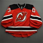 Brodeur, Martin *<br>Red Set 3 / Playoffs <br>New Jersey Devils 2011-12<br>#30 Size: 58+G