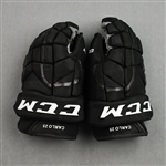 Carlo, Brandon<br>CCM HG 12 Gloves<br>Boston Bruins 2019-20<br>#25 Size: 15"