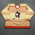 Tangradi, Eric *<br>Christmas - Autographed - Game-Issued (GI)<br>Wilkes-Barre/Scranton Penguins 2011-12<br>#25 Size: 58