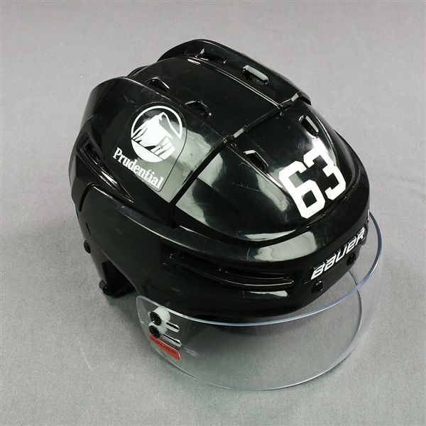 Bratt, Jesper<br>Black, Bauer Helmet w/ Bauer Shield<br>New Jersey Devils 2021-22<br>#63 Size: Medium