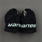 Bastian, Nathan<br>Bauer Vapor 2X Gloves<br>Seattle Kraken 2021-22<br>14 Size: 14"