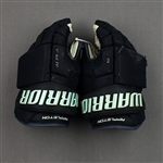 Appleton, Mason<br>Warrior Alpha Gloves<br>Seattle Kraken 2021-22<br>#22 Size: 14"