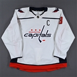 Ovechkin, Alex<br>White Set 1E w/C - 794th & 795th Career Goals - 2 Games<br>Washington Capitals 2022-23<br>#8 Size: 60