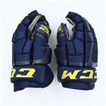 Lapierre, Maxim *<br>CCM Pro Gloves - Game and/or Practice-Used<br>St. Louis Blues <br>#40 Size: 14"