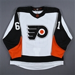 Braun, Justin<br>White Reverse Retro Set 2<br>Philadelphia Flyers 2022-23<br>#61 Size: 58