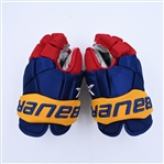 Boqvist, Jesper<br>Bauer Vapor 2X Gloves (Reverse Retro Colors)<br>New Jersey Devils 2022-23<br>#70 Size: 13"