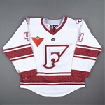 Baker, Taylor<br>White Set 1 - First PHF Game in Quebec<br>Montreal Force 2022-23<br>#4 Size: LG