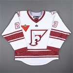 De Serres, Gabrielle<br>White Set 1 - First PHF Game in Quebec<br>Montreal Force 2022-23<br>23 Size: LG