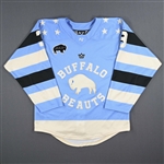 Budde, Amy<br>Heritage Set 1 w/ May 14 Patch - Game-Issued (GI)<br>Buffalo Beauts 2022-23<br>#3 Size: MD