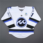 Fleming, Brittyn<br>White Set 1 / Playoffs / Isobel Cup Final<br>Minnesota Whitecaps 2022-23<br>#11 Size: MD