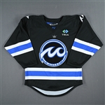 Blank, No Name Or Number<br>Black Set 1 - Game-Issued (GI) - CLEARANCE<br>Minnesota Whitecaps 2022-23<br> Size: SM