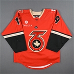Boquist, Brooke<br>Red Set 1<br>Toronto Six 2022-23<br>#19 Size: MD