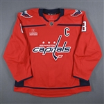 Ovechkin, Alex<br>Red Set 3B w/C - 2 Games<br>Washington Capitals 2022-23<br>#8 Size: 60