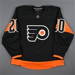 Bellows, Kieffer<br>Third Set 1<br>Philadelphia Flyers 2022-23<br>#20 Size: 56