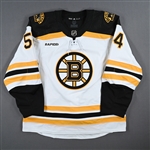 Ahcan, Jack<br>White Set 1 - Preseason Only<br>Boston Bruins 2022-23<br>#54Size: 56