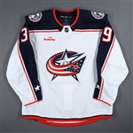 Angle, Tyler<br>White Set 1 - Game-Issued (GI)<br>Columbus Blue Jackets 2022-23<br>#39 Size: 56