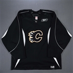 Iginla, Jarome *<br>Black Practice Jersey<br>Calgary Flames 2006-07<br>#12 Size: 58