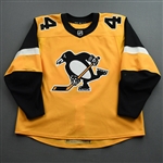 Gudbranson, Erik *<br>Gold Alternate - Photo-Matched<br>Pittsburgh Penguins 2019-20<br>#44 Size: 58