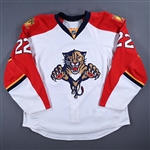 Parros, George *<br>White Set 1<br>Florida Panthers 2012-13<br>#22 Size: 58