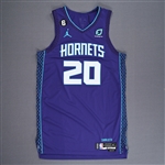 Hayward, Gordon<br>Purple Statement Edition - Worn 2/25/2023<br>Charlotte Hornets 2022-23<br>#20 Size: 50+6