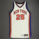 Collins, Mardy<br>White Set 2<br>New York Knicks 2007-08<br>#25 Size: 48+4