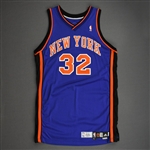 Balkman, Renaldo<br>Blue Set 1 <br>New York Knicks 2007-08<br>#32 Size: 48+4