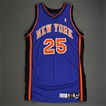 Collins, Mardy<br>Blue Set 1<br>New York Knicks 2008-09<br>#25 Size: 48+4