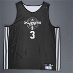 White, D.J.<br>Black Rookie Photo Shoot<br>Oklahoma City Thunder 2008-09<br>#3 Size: 