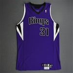Hawes, Spencer<br>Purple Regular Season<br>Sacramento Kings 2008-09<br>#31 Size: 50+4