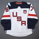 Pacioretty, Max *<br>White - World Cup of Hockey - September 17, 2016, 2nd & 3rd Periods<br>Team USA 2016<br>#67 Size: 56