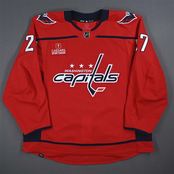 Alexeyev, Alexander<br>Red Set 2<br>Washington Capitals 2023-24<br>#27 Size: 58