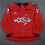 Alexeyev, Alexander<br>Red Set 2<br>Washington Capitals 2023-24<br>#27 Size: 58