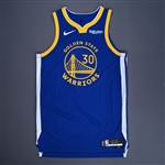 Curry, Stephen<br>Icon Edition - Preseason - Worn 10/13/2023<br>Golden State Warriors 2023-24<br>#30 Size: 48+4