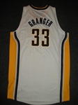 Granger, Danny<br>White Regular Season - Photo-Matched to 1 Game - Worn 1 Game (3/20/12)<br>Indiana Pacers 2011-12<br>#33 Size: 2XL+2