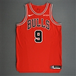 Williams, Patrick<br>Red Icon Edition - Worn 2/3/21<br>Chicago Bulls 2020-21<br>#9Size: 52+4