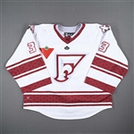 Deguire, Tricia<br>White Set 1 - First PHF Game in Quebec<br>Montreal Force 2022-23<br>#33 Size: XL Goalie