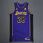 Hachimura, Rui<br>Statement Edition - Worn 12/20/2023<br>Los Angeles Lakers 2023-24<br>#28 Size: 50+6