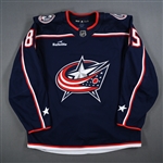 Ahcan, Roman<br>Blue Set 1 - Game-Issued (GI)<br>Columbus Blue Jackets 2023-24<br>#85 Size: 54