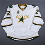 Grossmann, Nicklas *<br>White Set 1<br>Dallas Stars 2009-10<br>#2 Size: 58+