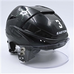 Klingberg, John *<br>Black, Easton Helmet with Oakley Shield<br>Dallas Stars 2015-16<br>#3