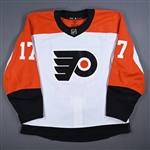 Allison, Wade<br>White Set 1 - Preseason Only<br>Philadelphia Flyers 2023-24<br>#17 Size: 56
