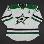 Fiddler, Vernon *<br>White Set 3 / Playoffs w/A<br>Dallas Stars 2015-16<br>#38 Size: 58