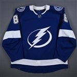 Kucherov, Nikita *<br>Blue Set 2<br>Tampa Bay Lightning 2021-22<br>#86 Size: 56