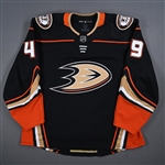 Jones, Max *<br>Black Set 1<br>Anaheim Ducks 2022-23<br>#49 Size: 58