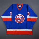 Jonsson, Tomas *<br>Blue - No Name on Back<br>New York Islanders 1982-83<br>#3 